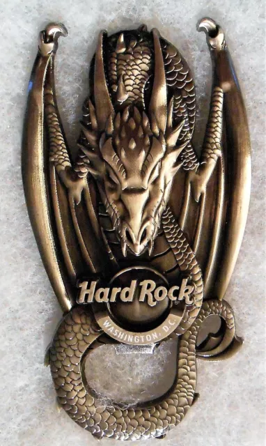 Hard Rock Cafe Washington Dc 3D Dragon Bottle Opener Magnet