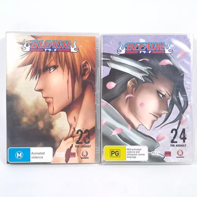 BLEACH: VOL 23 & 24 - Episodes 92-99 (DVD Region 4) Anime - Excellent  Condition $14.99 - PicClick AU