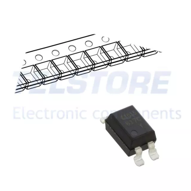 LTV-817S-TA1-C Optocoupler SMD Canali 1 Usc transistor Uisol 5kV Uce 35V