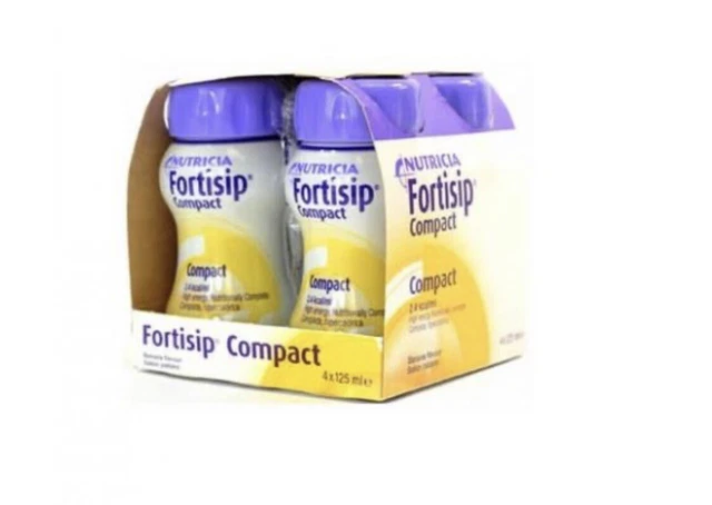 Fortisip compact Banana  24 x 125ml exp 08/2024 Factory Sealed high protein