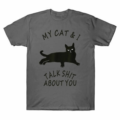 About I Cat Tee Men's you Cat Sh*t Lover & T-Shirt My Talk Sleeve Short Gift