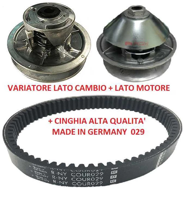 KIT VARIATOR MOTOR gearbox and belt 029 CASALINI PICK UP YANMAR ...