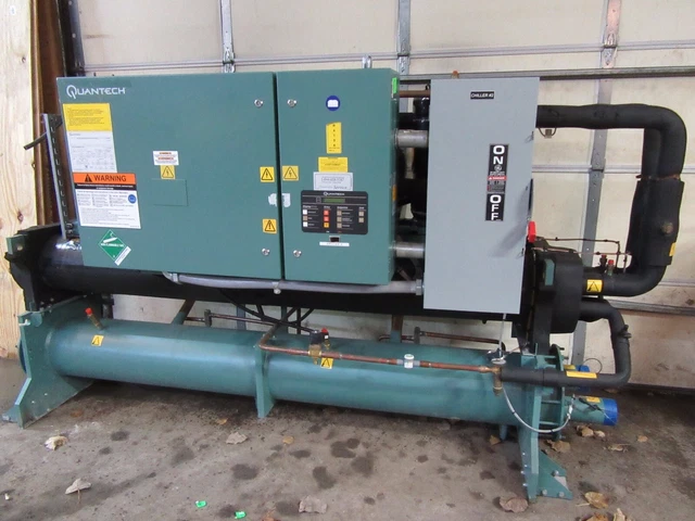 2017 60 Ton York Quantech Chiller  Water Cooled Scroll Chiller R-410A 460 Volt