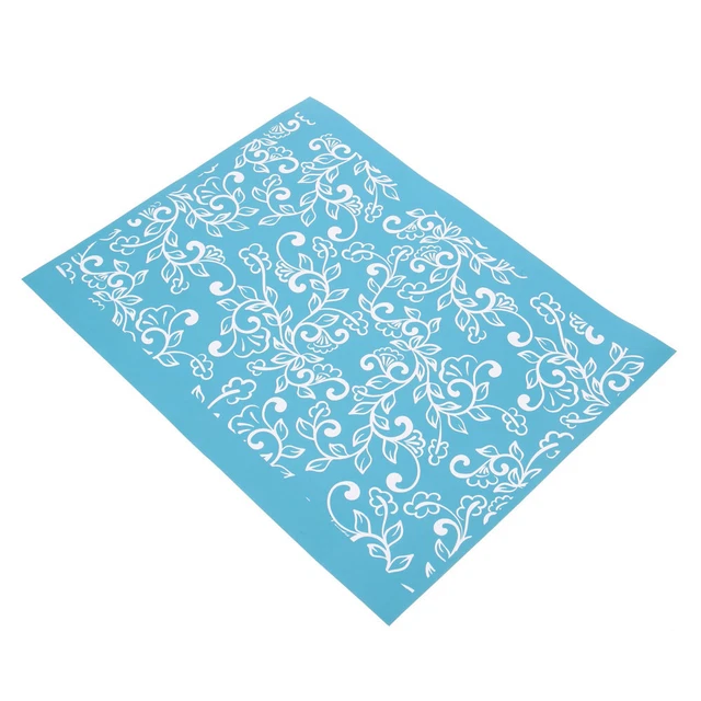 Happy Fall Kürbis Siebdruck Schablonen - 2 Stück, Wiederverwendbar & Selbstklebend Für DIY Projekte