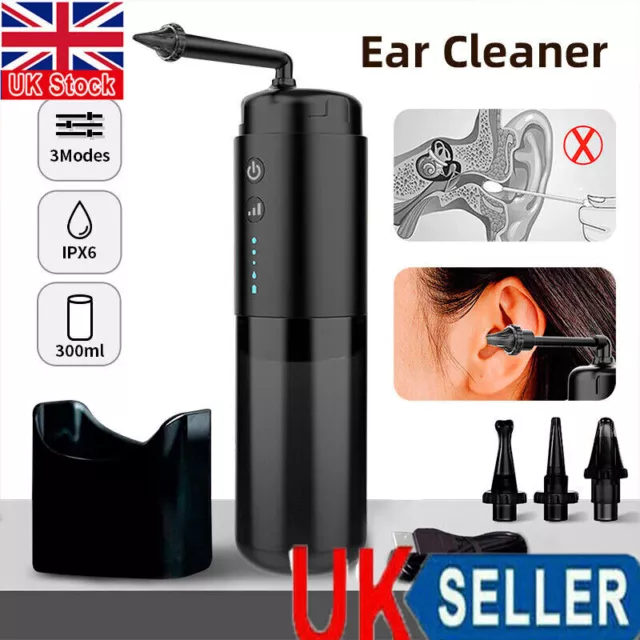 Electric Ear Wax Removal Irrigation Cleaner Earwax Cleaning Kit Ear Wax Washer