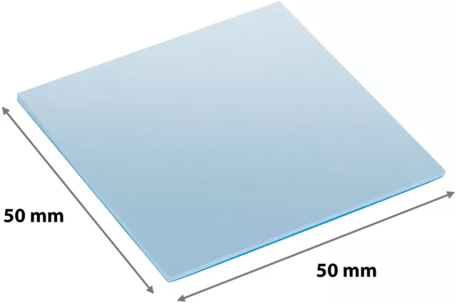 6x pad thermique 50x50 mm, conductivité thermique de 6 W/mk (3 épaisseur diff.) 2