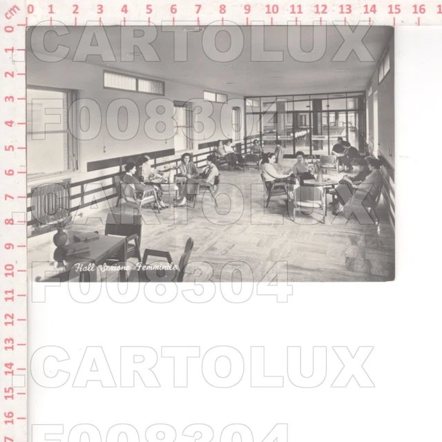 F8304 Milano Citta 1955 Universita Bocconi Scuola Pensionato Hall Femminile