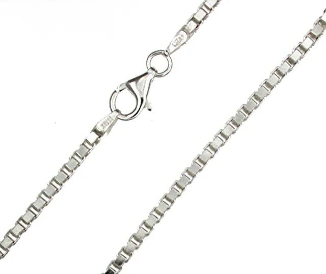 Collar Cadena veneciano plata de ley joyeria mujer hombre regalo joya d'ITALIA