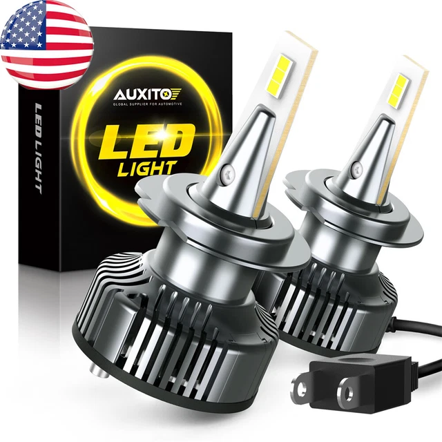 LED High/Low Beam Conversion Kit H7 Bulbs Super Bright 6500K 72W Plug&Play Y13S