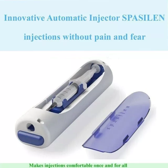 Automatic Injector SPASILEN Medical Device to get an injection yourself+CASE