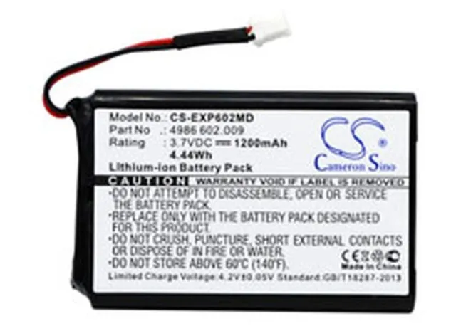 Replacement Battery For Cameron Sino Cs-Exp602Md 3.70V