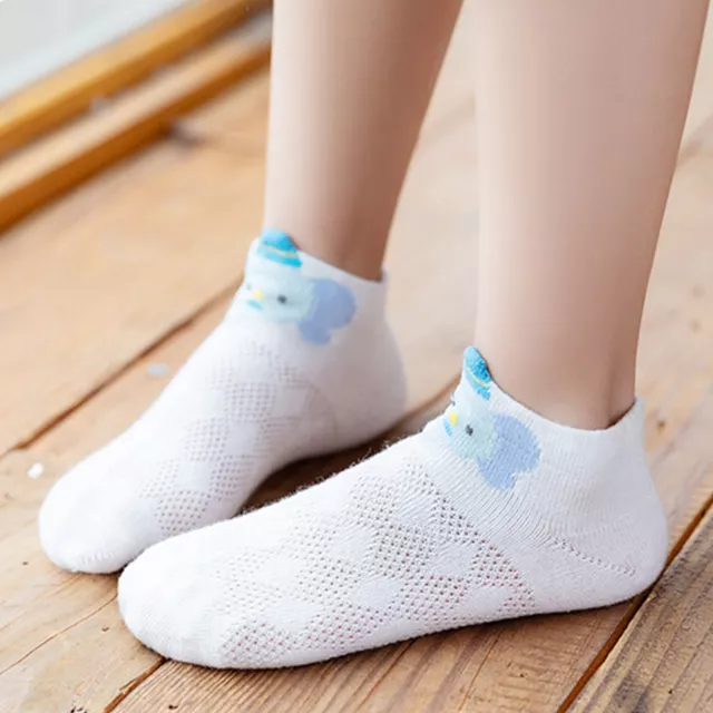 5 paia calze neonate alla moda all-match calze corte per bambini e ragazzi