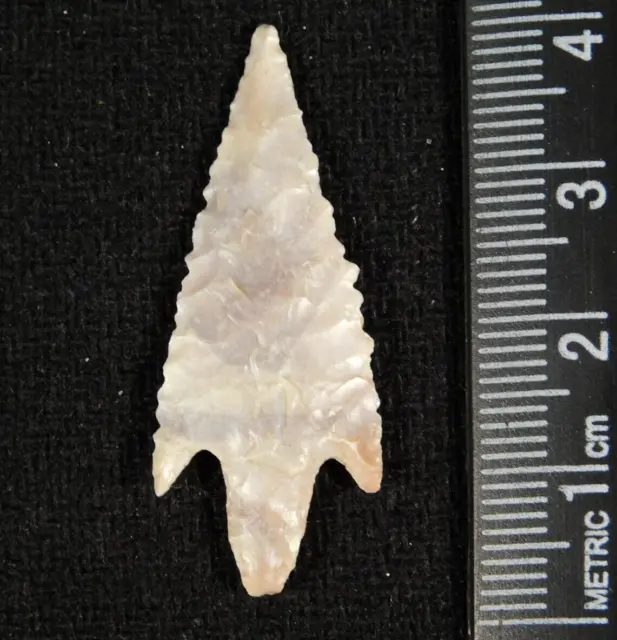 Ancient Stemmed Triangle Form Arrowhead or Flint Artifact Niger 3.85