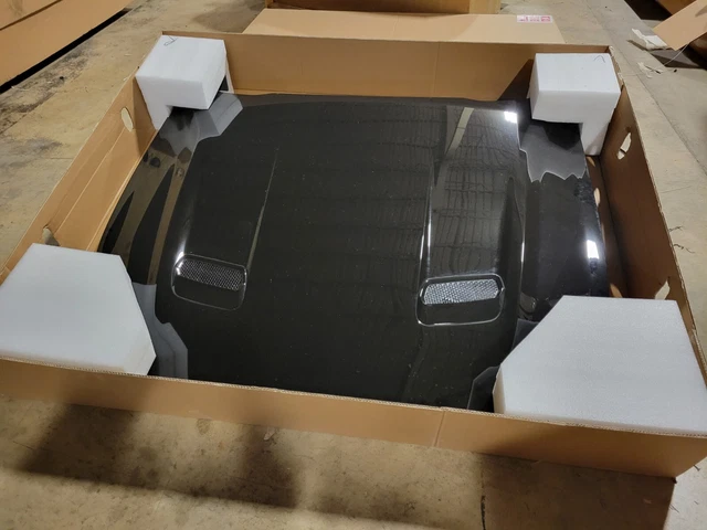 New Take Off Original Hood Fits 2018-2023 Ford Mustang GT BLACK   G1