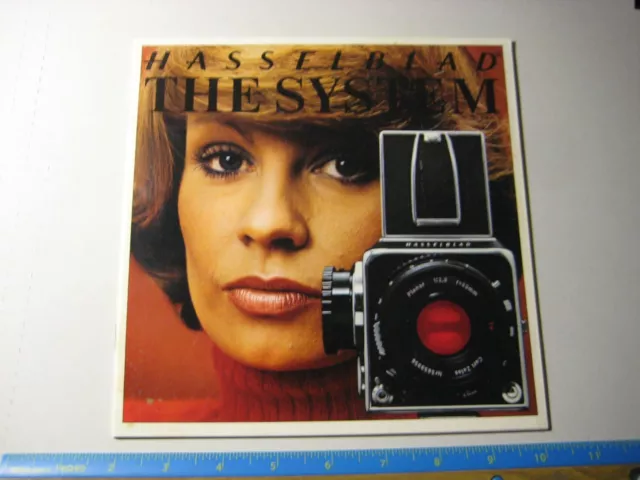 Vintage HASSELBLAD Sales Brochure Booklet The System Sweden  4000 E 130