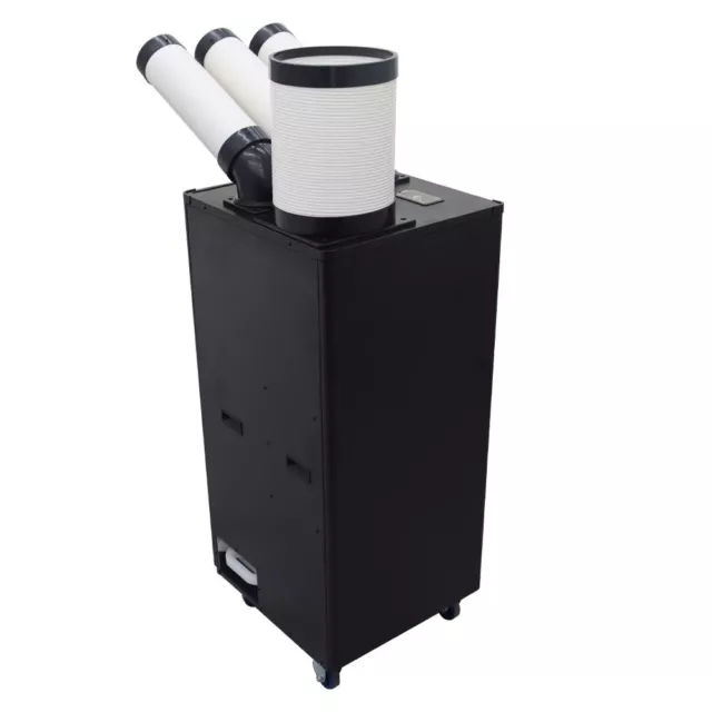 TECHTONGDA 220V Industrial Air Conditioner 22500 Btu/h 2.5KW 3Outlets SpotCooler