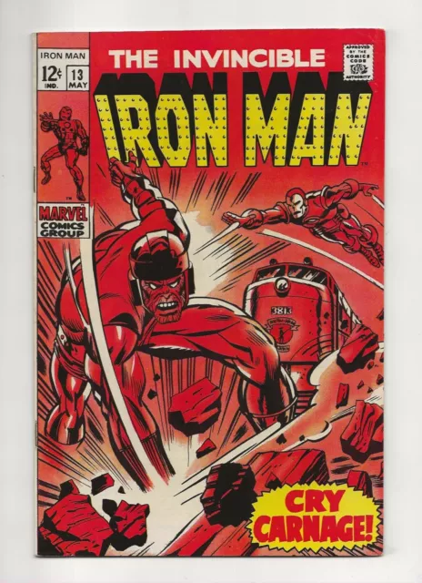 The Invincible Iron Man #13 (1969) 2nd App Controller High Grade VF/NM 9.0