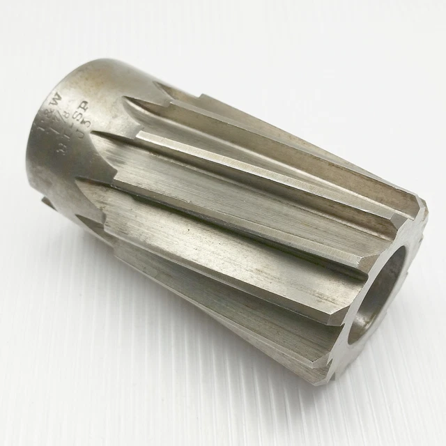 Shell Reamer Hss Pratt & Witney 1-7/8"- 1.875" O.d.  Spiral Standard Arbor # 8