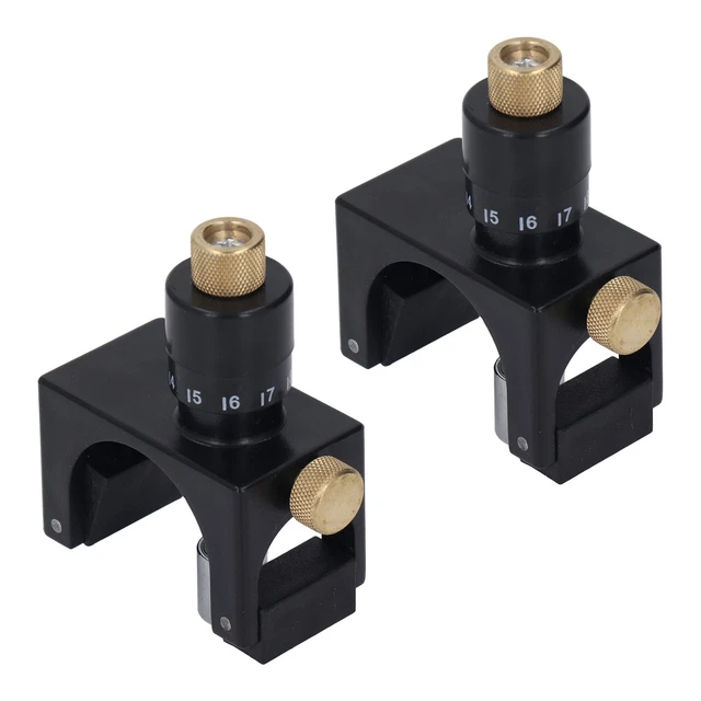 2Pcs Planer Setting Jig High Carbon Steel Magnetic Gauge Setter Tool Set❤