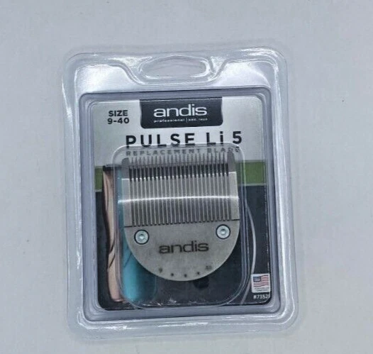 Andis Professional Pulse Li 5 Replacement Blade Size 9-40 (Fits LCL-2)