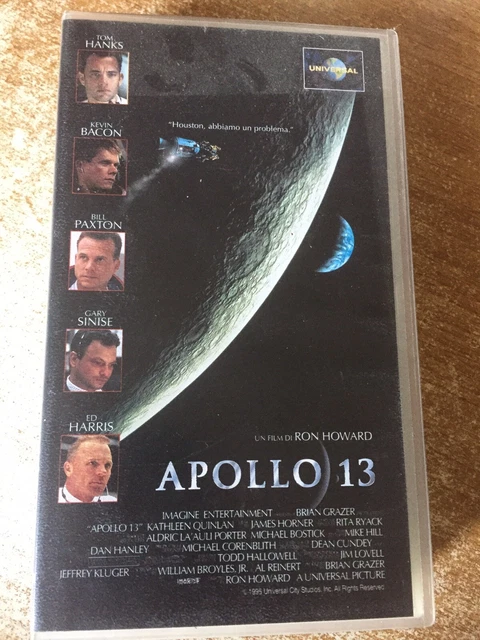 VHS APOLLO 13 Ron Howard Tom Hanks Kevin Bacon Bill Paxton GarySinise ...
