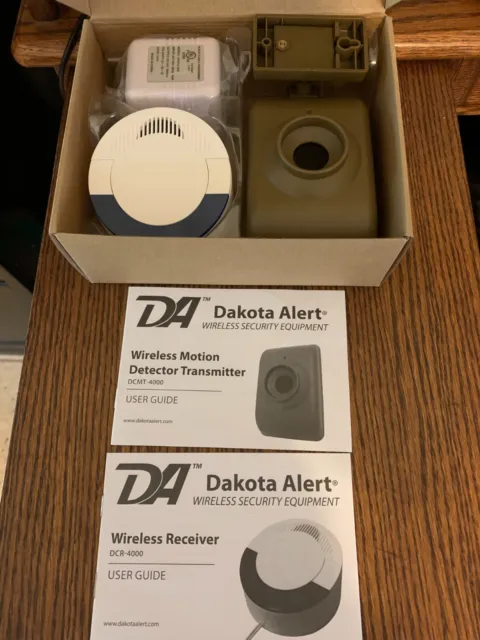Dakota DCMA-4000 Wireless Motion Detector Driveway Alarm System DCMT4000 DCR4000