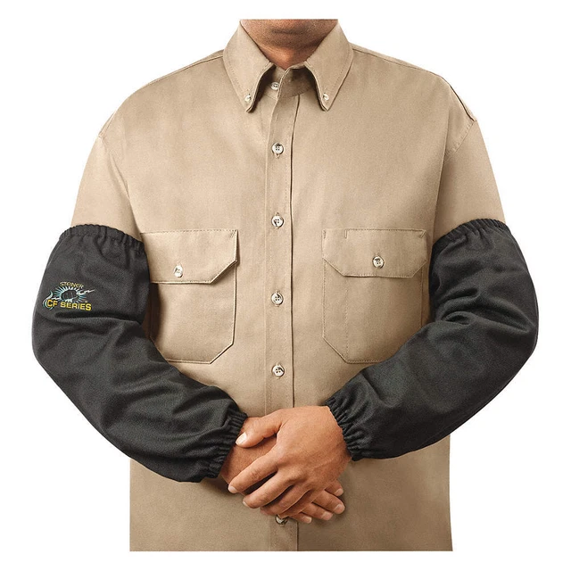 STEINER INDUSTRIES 1364-18EE-XW Flame-Resistant Sleeve,Universal,18"L,PR