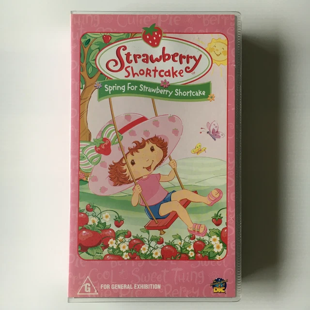 SPRING FOR STRAWBERRY Shortcake. VHS Video Tape DIC Cartoon Ginger ...