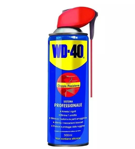 WD-40 Sbloccante Lubrificante Multiuso Sistema Professionale 500ML