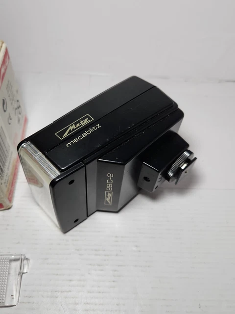 Metz Mecablitz 28 C-2 Flash in Original Box, Works Great! 3