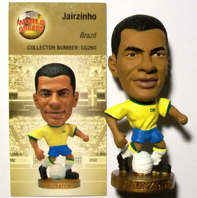 Corinthian Prostars BRAZIL Home JAIRZINHO CG260 Loose With Card WORLD GREATS