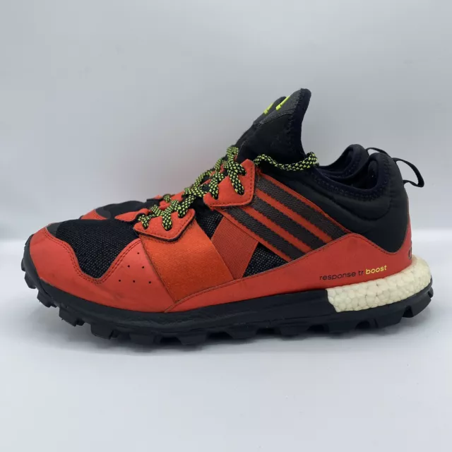 Adidas Response TR Boost Red Black S77741 Trail Running Men's UK 9.5 EU 44 VGC