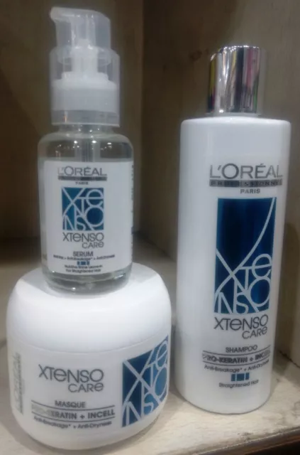 L'Oreal Professional Paris XTENSO Care Shampoo | Maschera | Siero...