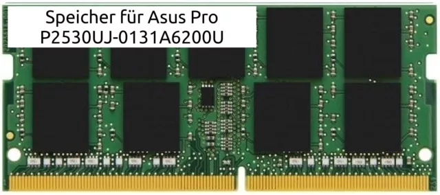 16GB Mémoire Vive DDR4 pour Asus Pro P2530UJ-0131A6200U RAM Mémoire Sodimm