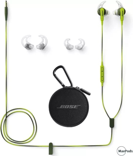 Bose SoundSport Wired 3.5mm Jack Earphones In-ear Headphones Energy Green