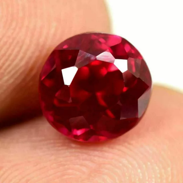 Natural Ruby 7 MM Mogok stunning Top quality AAA+ Loose gemstone GIE Certified