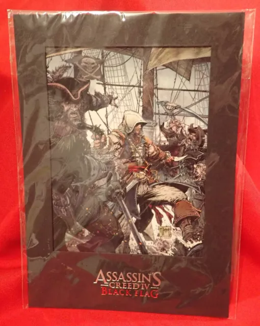 Assassins Creed IV Black Flag Cel-Art Limited Edition 1 of 31,500 SEALED w/ Cert