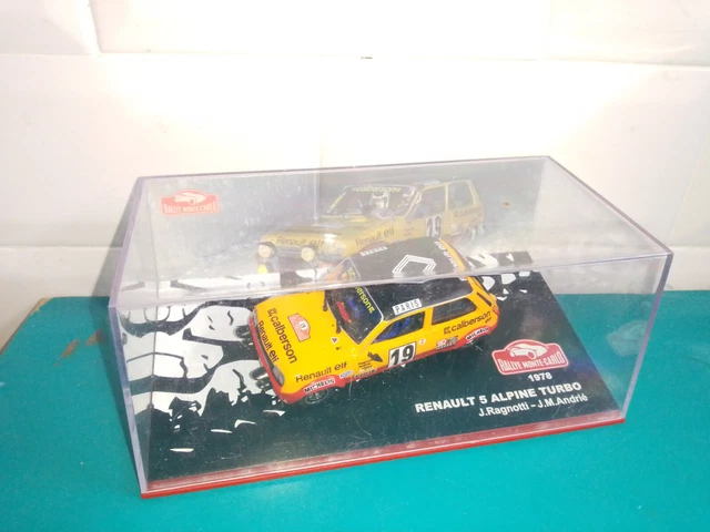 SKID SKC015 RENAULT 5 Alpine CALBERSON Rallye Monte-Carlo 19