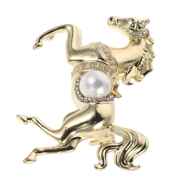 Broche Ancienne En Argent Sterling - Motif Sabre, épée Et Bouclier - Occasion