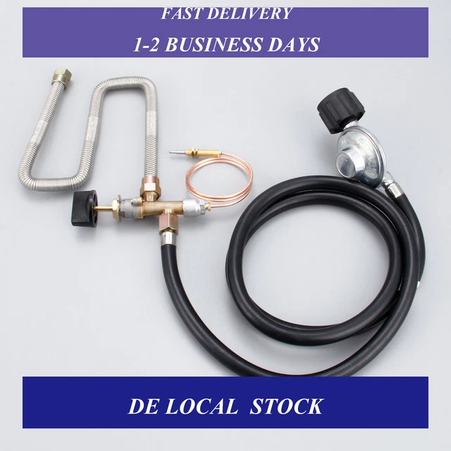 YedZen Terrassenheizung Reparatur Set - Sicherheitsventil & Thermoelement Für Propan Heizstrahler