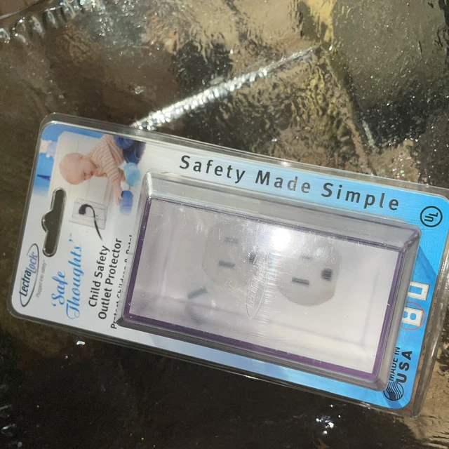 LectraLock Baby Safety Electrical Outlet Cover Child Proof Protector