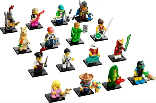 Lego Nuovo Serie 20 Figure Mini 71027 Minifigs Tutti 16 Tu Scegliere & Con Stand