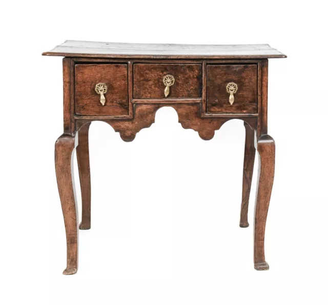 Antique  Georgian oak Dressing Table Side Table early 18th century