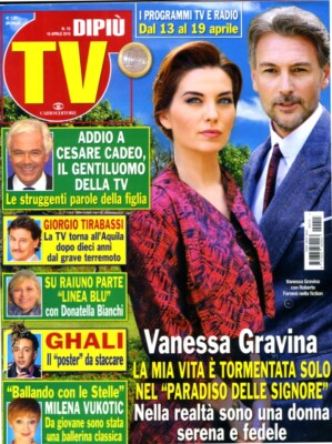 alessia Merz fanny Cadeo sabrina Ferilli Riviste Teletutto 