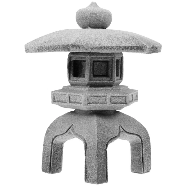 MINI STATUE DE Lanterne De Pagode Japonaise, Jardin Zen, Micro Paysage, Pagode, EUR 26,07