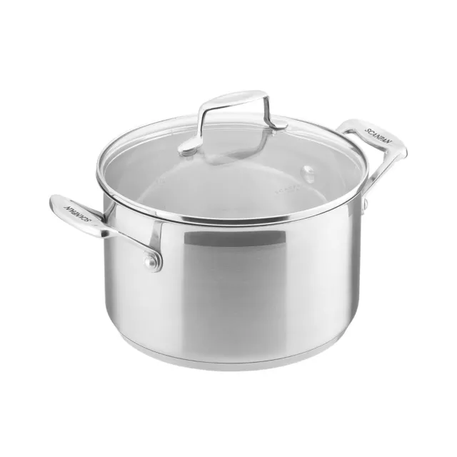 New Scanpan Impact Casserole Dutch Oven With Lid 22Cm/4.5L Rrp$165