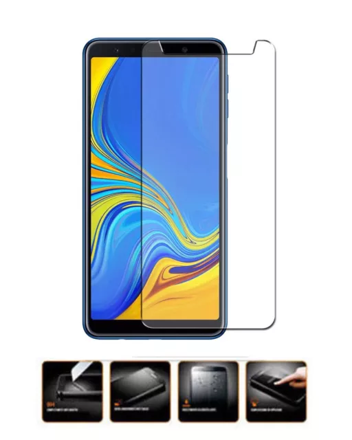 PELLICOLA VETRO TEMPERATO PER Samsung Galaxy A7 (2018)6.0"
