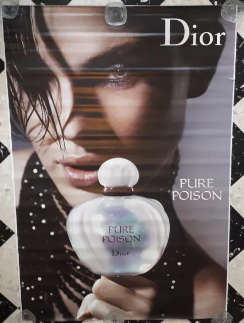 AFFICHE PUBLICITAIRE 120X175 Parfum DIOR PURE POISON