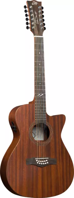 GUITARE ELECTRO-ACOUSTIQUE EKO DUO AUDITORIUM 12 CORDES Naturel DUO-A200CE12-AC