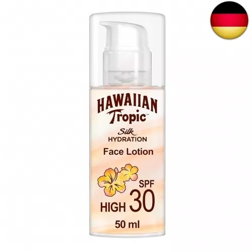 Hawaiian Tropic Silk Hydration Sun Lotion Air Soft Face Sonnencreme LSF 30, 50